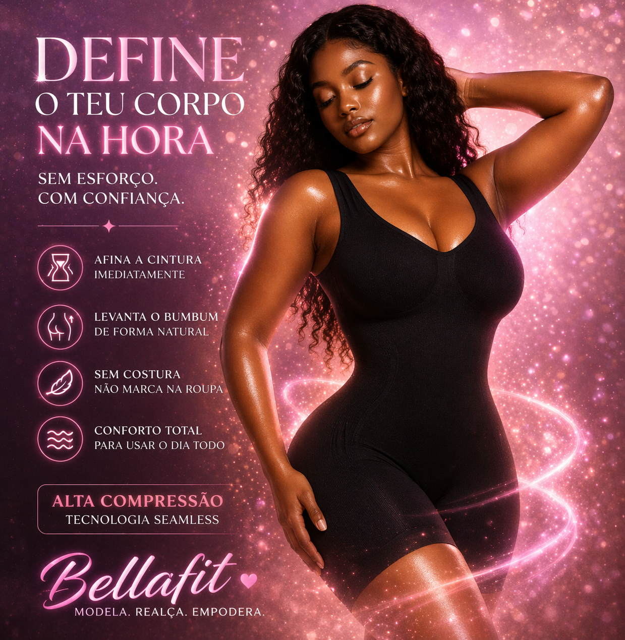 SCULPUTURA FIT- CINTURA MAIS FINA E CORPO MAIS DEFINIDO EM ATE 7 DIAS- SEM SOFRIMENTO